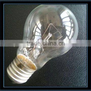 Cheap screw E27 Incandescent clear bulb 100W 60MM 220-240V