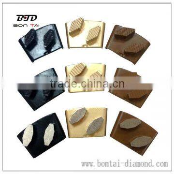 BTD Quick change EZ type metal bond concrete grinding diamonds pad