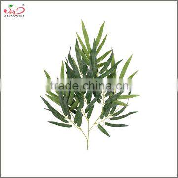 2016 china factory hot sale decorative fake artificial bamboo tree leaves