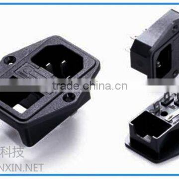 New Products 2016 China Wholesales IEC 320 C14 Male Connector Switched Socket With Fuse photo-3