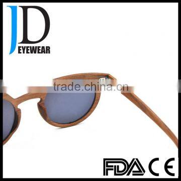 2016 Fda Approval 100% Handmade Mirror Polarized Wooden Sunglasses photo-6