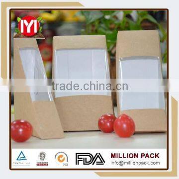 2015 new arrive kraft paper sandwich box