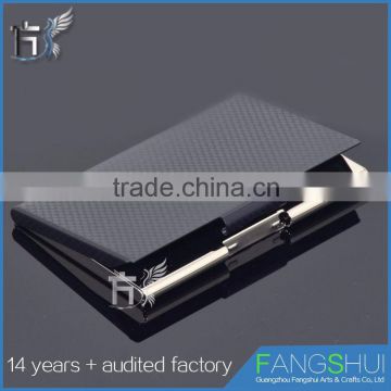 Free sample leather business name credit id card holder china for sale