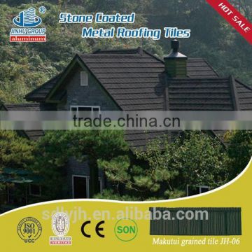 Metal roof colorful stone coated steel sheets/tile building materials hot sale Africa Market