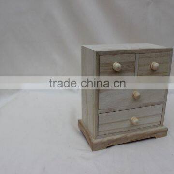 4 Draw Hot Sale Wooden Box for Jewelry or Watch Storage Box