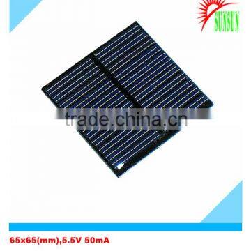 65x65 5.5V 50mA mini solar panel