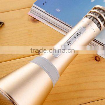 K8 Wireless Microphone With Amplifier Bluetooth Speaker Condenser Mini Karaoke KTV Recording For Smart Phone photo-3
