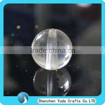 Clear Sphere Round Solid Acrylic ball, with holes crystal acrylic ball