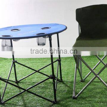 Outdoor Portable Folding Round Camping Table photo-4