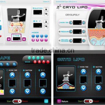 RF Roller Cryo Cold Slim Cellulite Removal Spa Cooling Therapy Criolipolise Machine photo-4