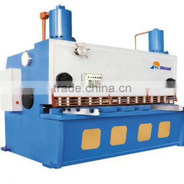 CNC QC11K series hydraulic guillotine shearing machine