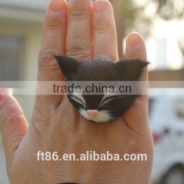 animal rabbit artificial cat animal head rings