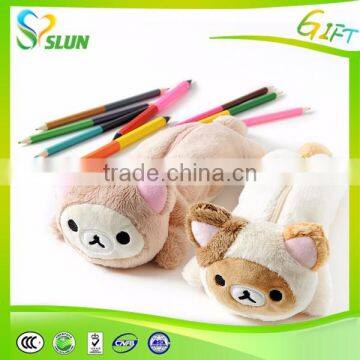 Factory Direct Sale Lovely Hot Selling Animal Shape Plush Pencil Case photo-5