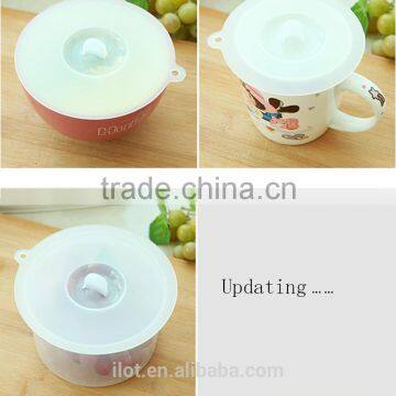 ILot Leak Proof Silicone Tea Coffee Mug Cup Lid photo-3