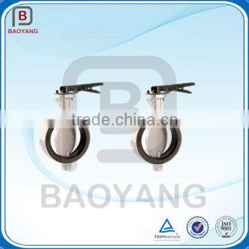 China manufacture high quality sand casting iron butterfly valve