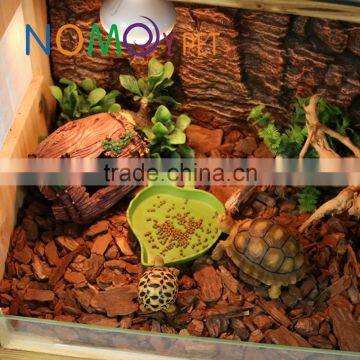 Nomo new premium animals reptiles water food feeder plastic pet bowl