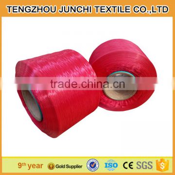 100% virgin material high tenacity pp multifilament yarn for webbing belt