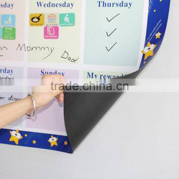 60*40cm Creative Wall Sticker Educational Toys Dry Erase Kids Weekly Planner To-do List Schedule Magnetic Chores Chart photo-4