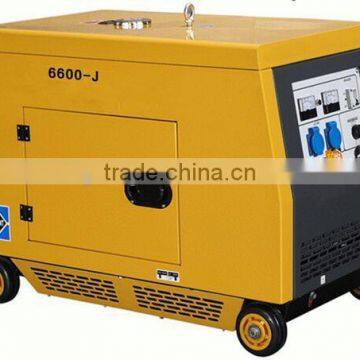 High quality 5kw 6600-J3 silent Diesel generators