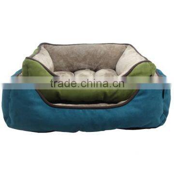 Wholesale Pet Products Low Price Soft Cozy Luxury Rectangle Dog Cat Bed photo-3