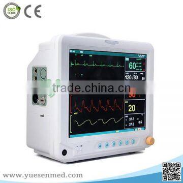 China Cheap Handheld Multi Parameter Function Patient Monitor