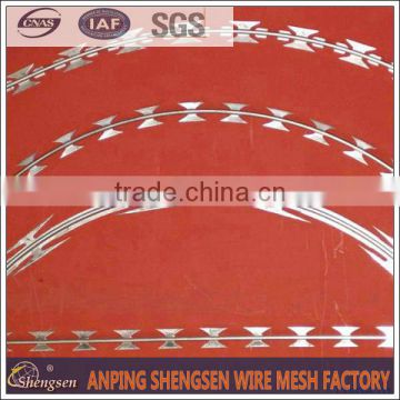 RAZOR WIRE WITH BTO22 BLADE TYPE