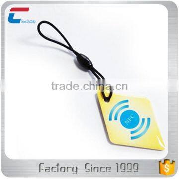 Waterproof Epoxy NFC Smart Tag Key Card With NTAG 213 For Access Control