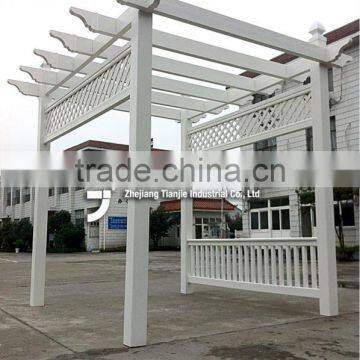 Plastic Vinyl PVC Pergola