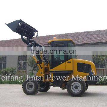 1.0 Ton Mini Compact Wheel Loader For Sale, 0.5cbm,37KW