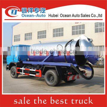 Dongfeng 4x2 Vacuum Sewage Suction Vehicle Manufacture photo-5