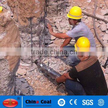 Electric hydraulic rock splitting machine