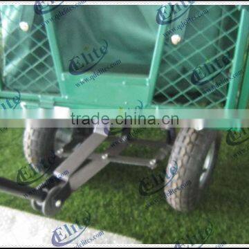 Nylon Liner Steel Wire Garden Mesh Cart, Big Foot Cart photo-2