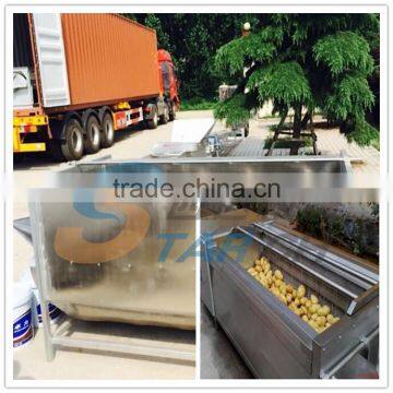 Electricity Type Saving Energy Potato Washing and Peeling Machine