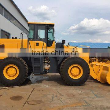 5t 3m3 bucket china wheel loader with joystick and fork