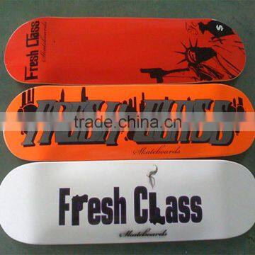 7.75" Hard Rock Maple Skateboard Deck