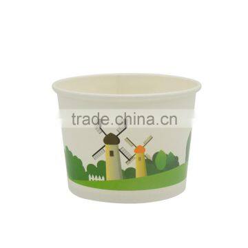 9oz 250ML Custom Printed Disposable Ice Cream Paper Cups photo-3