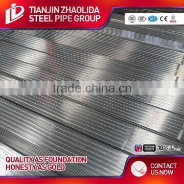 Zinc Coated 200 g - 500 g bs 1387 Galvanized Square Pipes for Construction Use