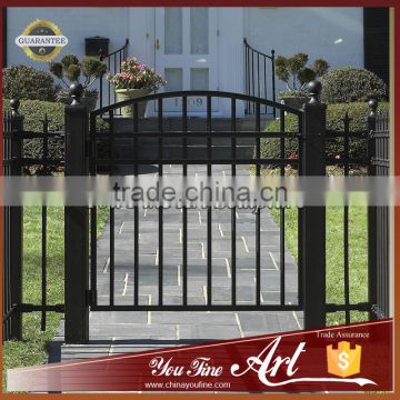 New Style Wrought Iron Single Gate For Home