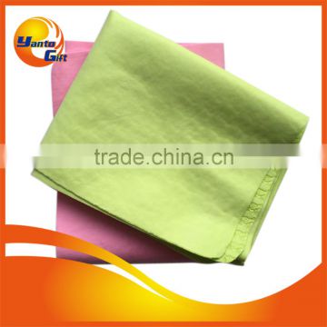 Pink Green PVA Cooling Towel with Embossed Logo