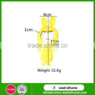 Cute Cartoon Design Silicone Bottle Opener,Silicone Beer Opener photo-3