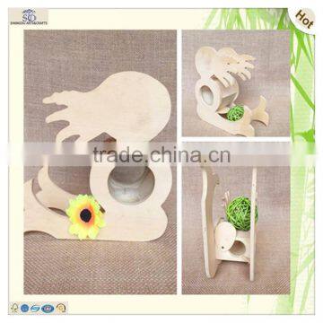 China Manufacturer Fish Shape Rotating Door Plywood Wooden Tableware