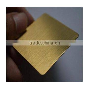 4x8 Color Coated Hairline Stainless Steel Copper Sheet Thickness 5MM photo-6