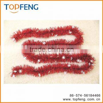 Christmas Tinsel With Snowflake/stage Decoration for Festival /ornament Christmas photo-3