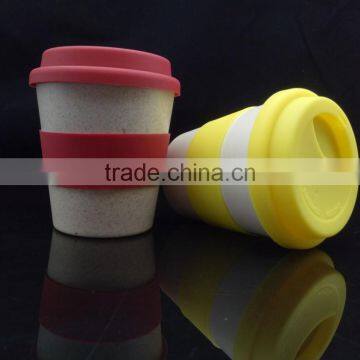 Alibaba factory sale Bamboo Fiber Coffee Mug Cup