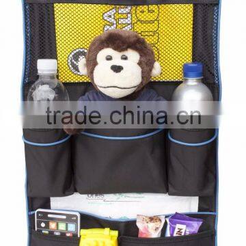 Backseat Car Organzier Auto Seat Back Cover Protector and Storage Bag photo-3