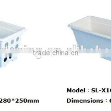 SOL 2015 Self-watering Plastic Pottery Planter Box Assembling Plastic Planter photo-3