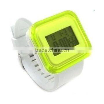 High quality electronic watch core silicone digital watch