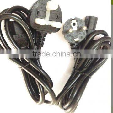USA 3-Prong AC Power Cord 3Pin Adapter Cable Black New 1.5M for Stage Lights photo-6