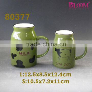 Customized High Quality Milk Breakfast Ceraimc Cup