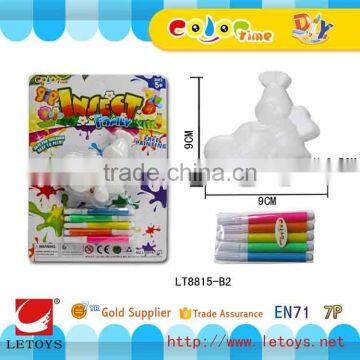 factory DIY free Painting on Plastic insect toys